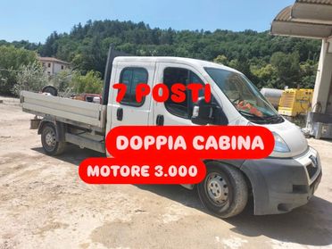 PEUGEOT BOXER 3.0hdi 155cv DOPPIA CABINA CASSONE FISSO