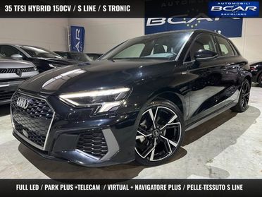 AUDI A3 SPB 35TFSI 150cv Hybrid Stronic "18 Sline S line