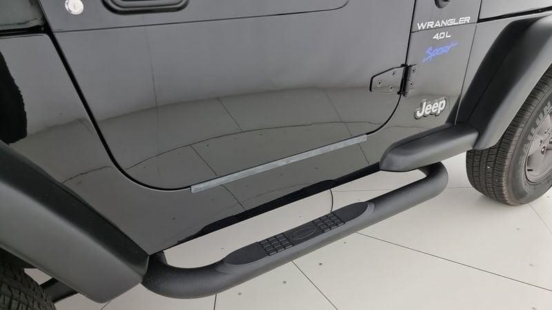 Jeep Wrangler 4.0 cat gancio di traino