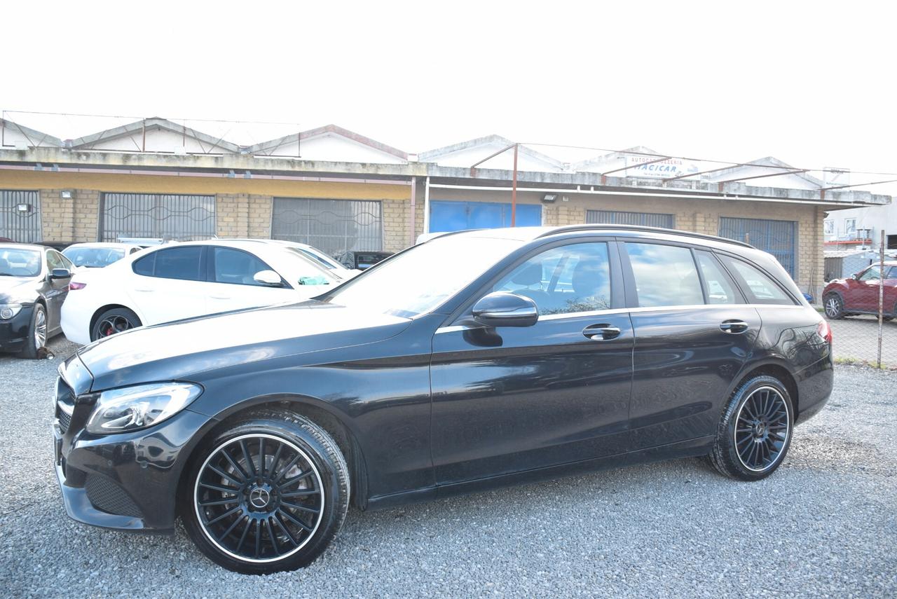 Mercedes-benz C 200 MERCEDES 200d SW Autom. GANCIO SENSORI NAV ANDROID CRUISE LED