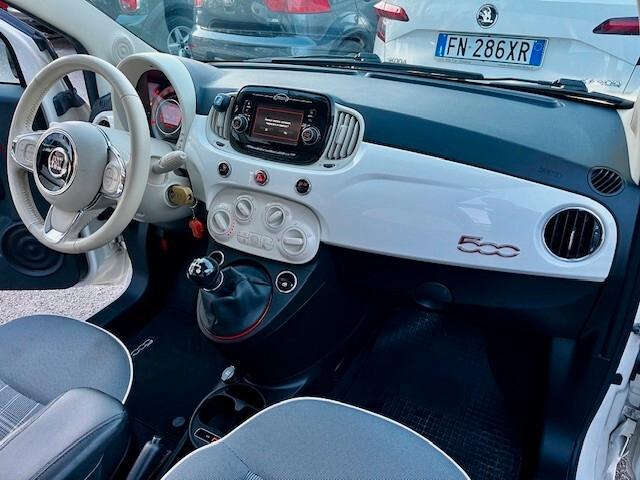 Fiat 500 1.2 Lounge 69cv "FARI BI XENO/BLUETOOTH/CRUISE C.