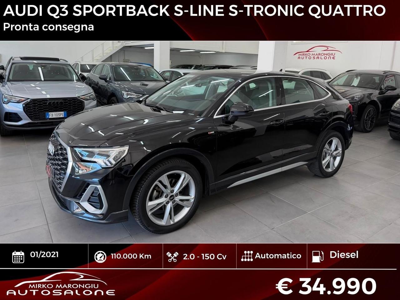 Audi Q3 SPB 35 quattro S line edition FINANZIABILE