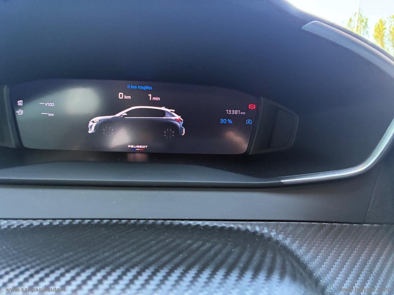 PEUGEOT 208 Hybrid 100 e-DCS6 Allure GRIGIO SELENIUM GARANZIA UFFICIALE