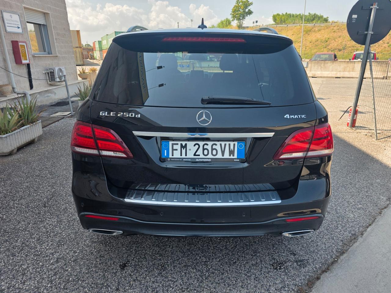 Mercedes-benz GLE 250 premium strafulll pedane pelle