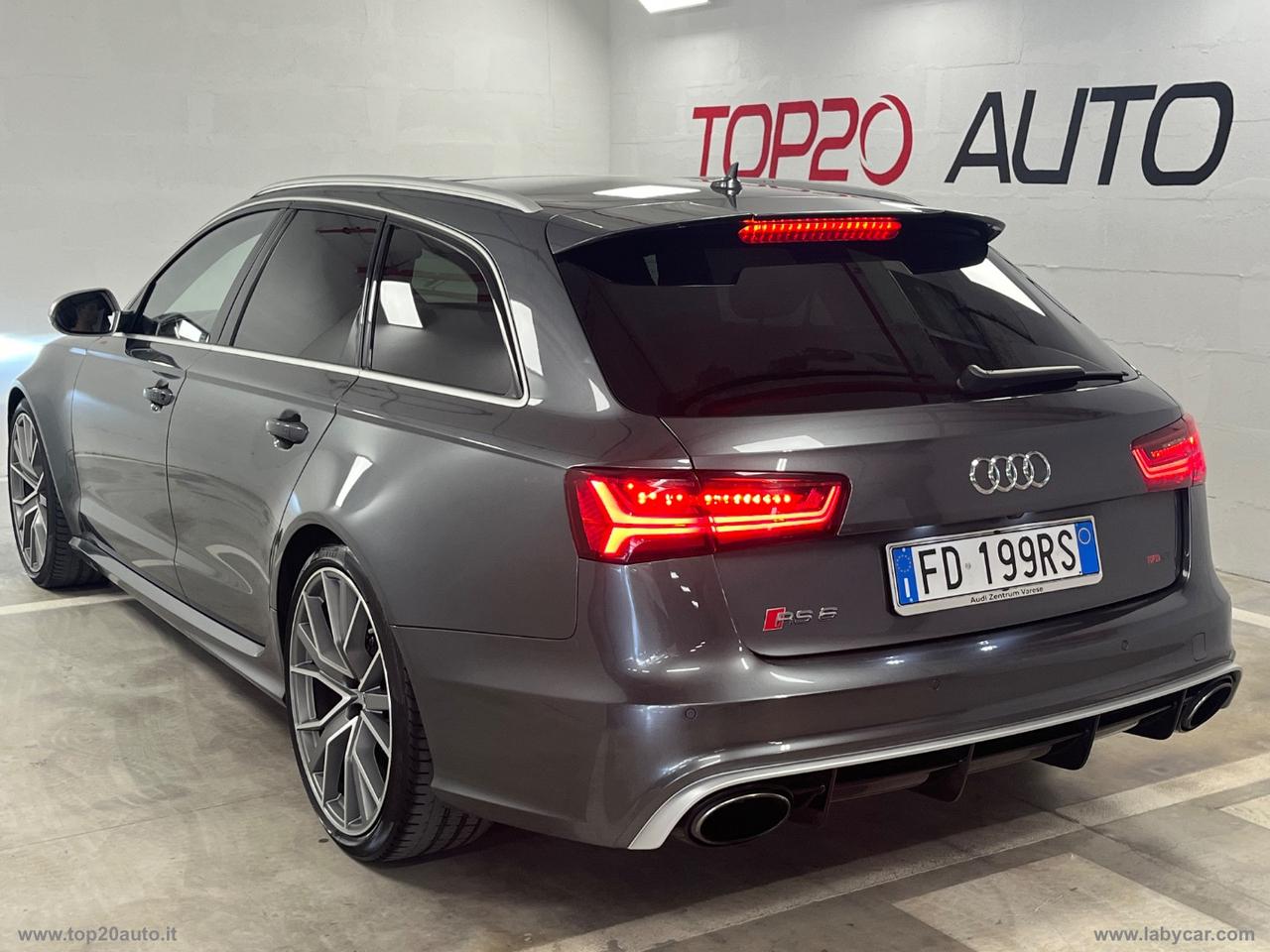AUDI RS6 PERFORMANCE TETTO PELLE CARBOCERAMICI