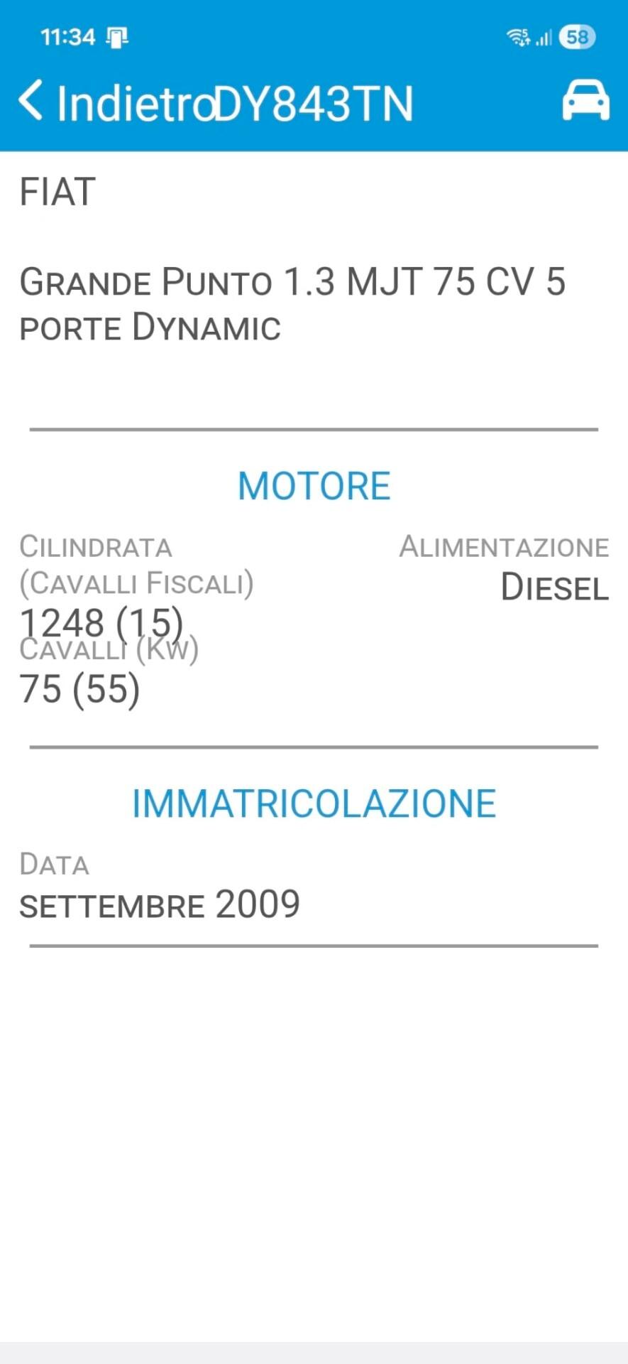 FIAT PUNTO 1,3-CATENA DIST+TAGLIAN+FRIZIONE NUOVI
