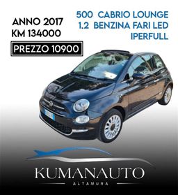 Fiat 500 C 1.2 Lounge PREZZO FISSO GIA SCONTATO