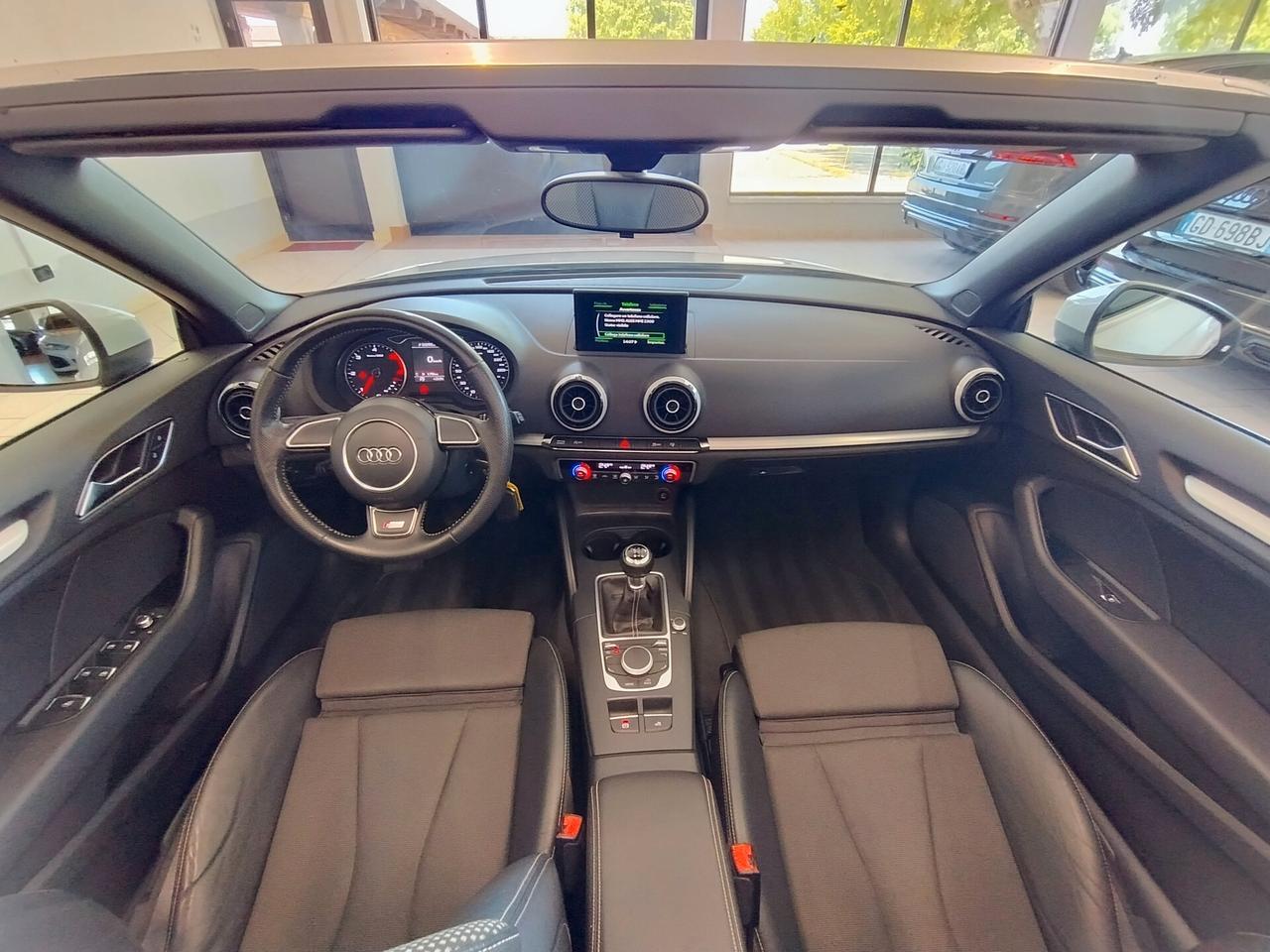 AUDI A3 Cabrio 2.0TDI 150cv S-LINE LED NAVI CRUISE