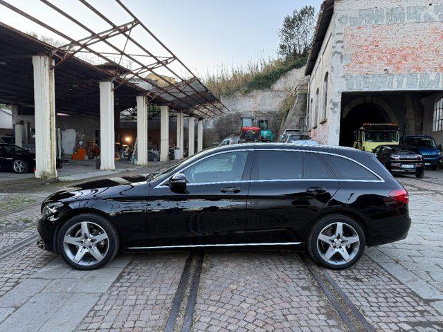 MERCEDES-BENZ C 220 d S.W. Auto Exclusive INTERNO PELLE