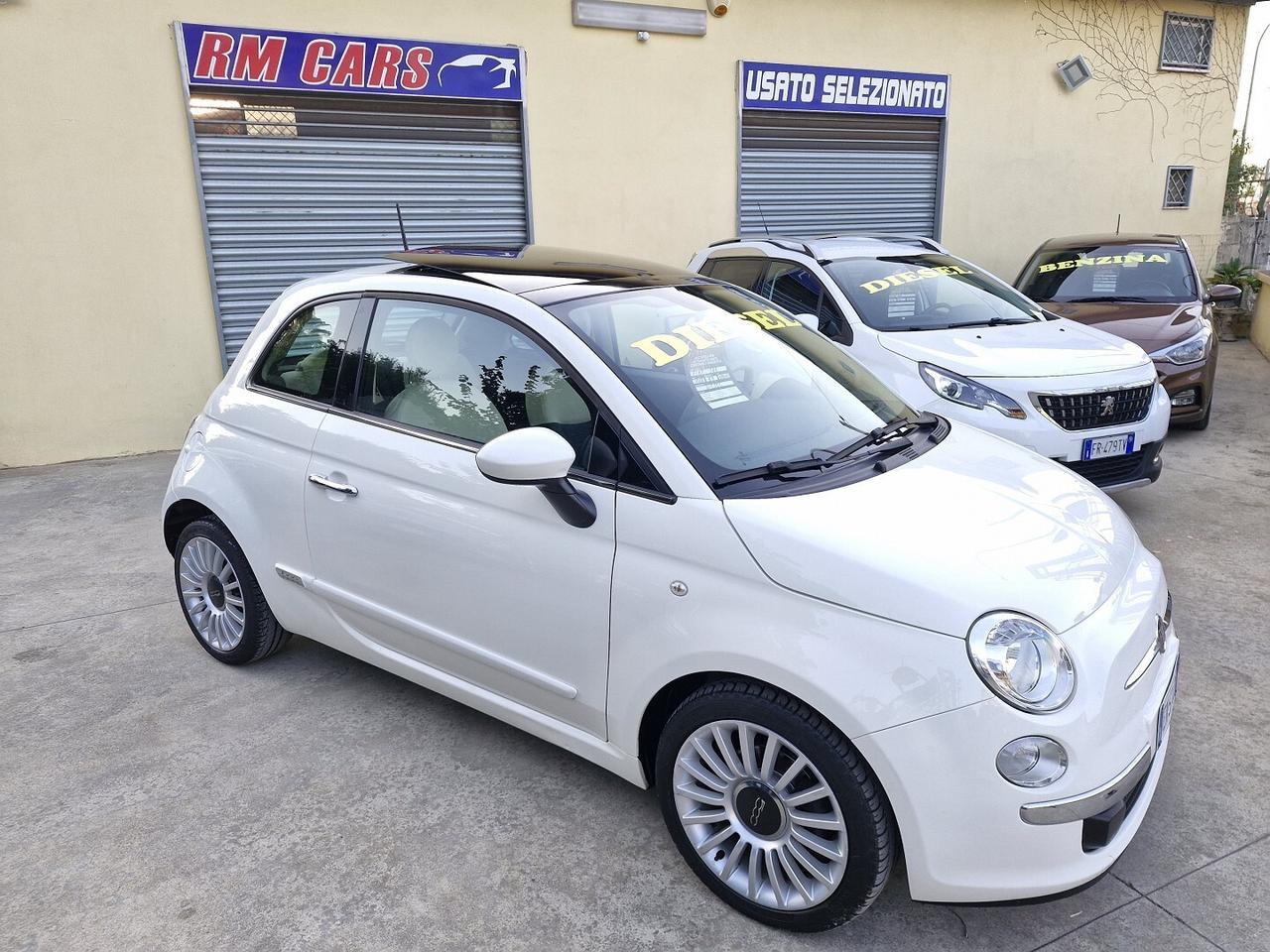 FIAT 500 1.3 MTJ 95CV TETTO APRIBILE 110000KM 2012