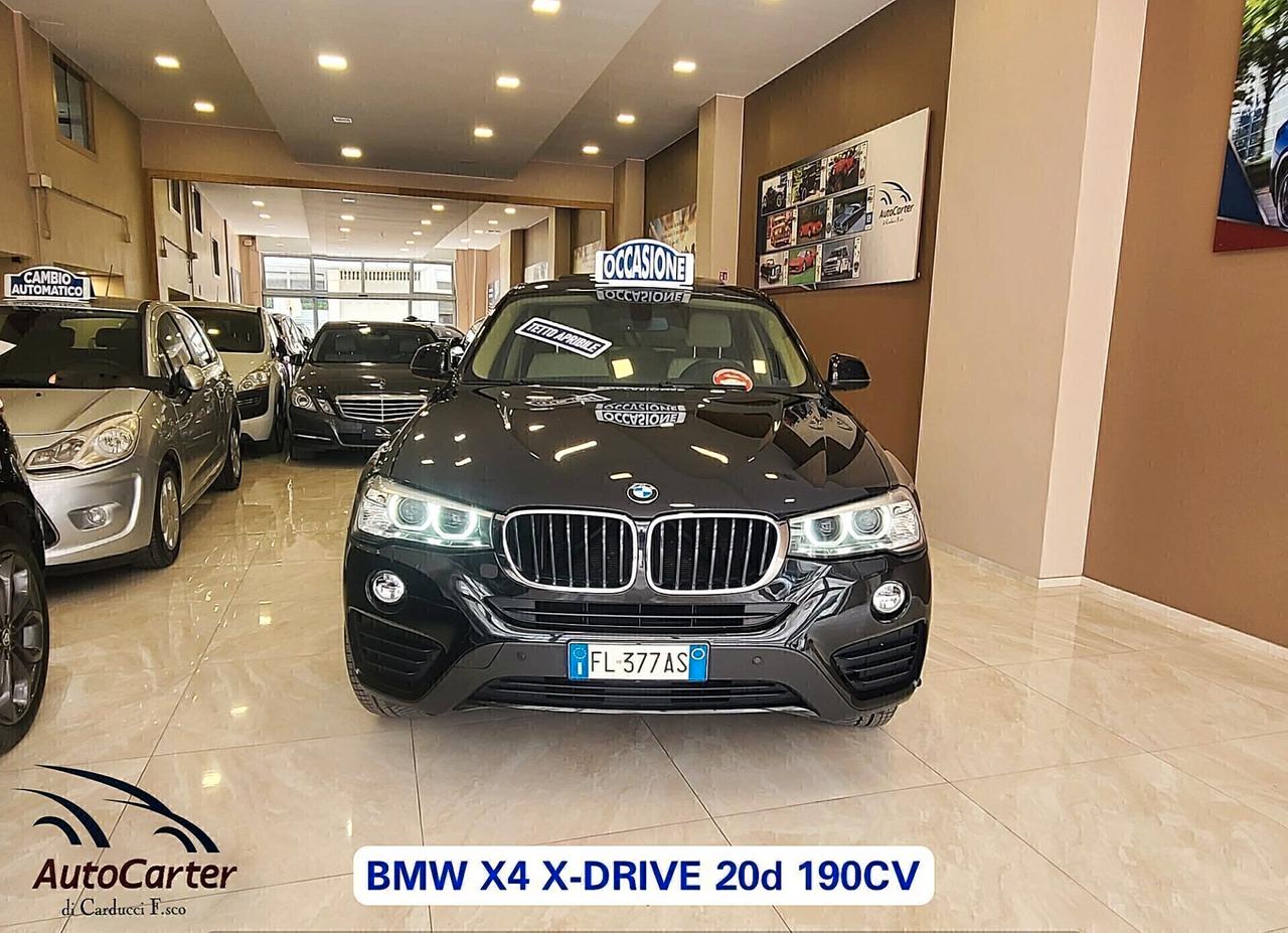Bmw X4 2.0 TDI 190CV 4X4 --TETTO--