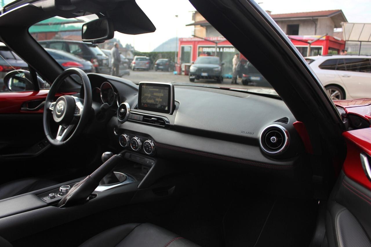 Mazda MX-5 1.5L SPORTLINE 130CV SEDILI SPORT PELLE NERA