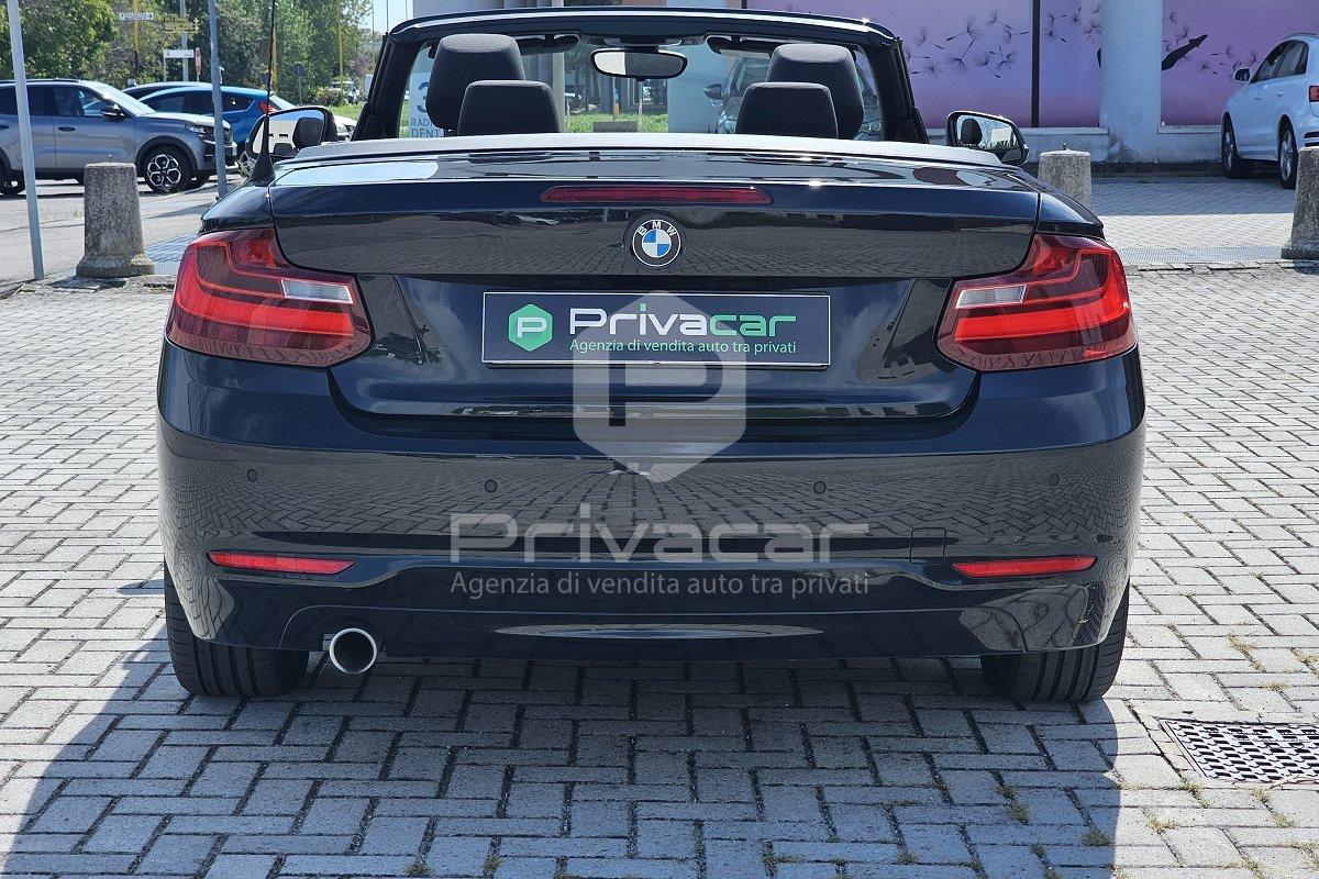 BMW 218d Cabrio Luxury