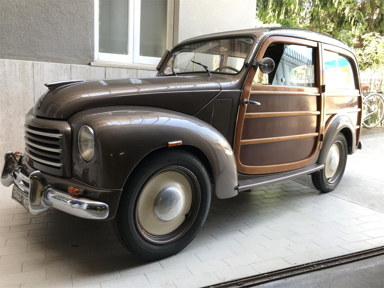 FIAT 500 C topolino Belvedere Legno 