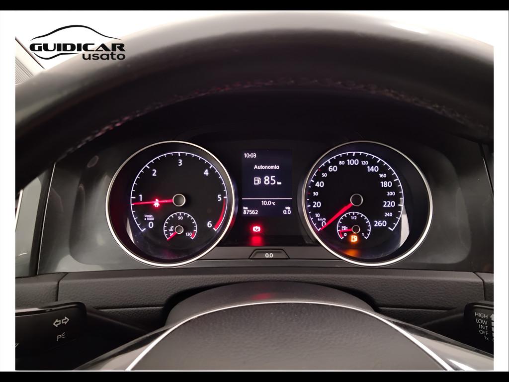 VOLKSWAGEN Golf VII 2017 5p - Golf 5p 1.6 tdi Trendline 90cv