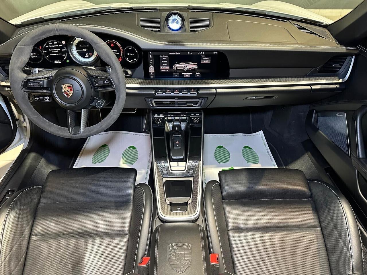Porsche 911 TurboS Cabrio BURMESTER IVA ESPOSTA CARBO CERAMICA