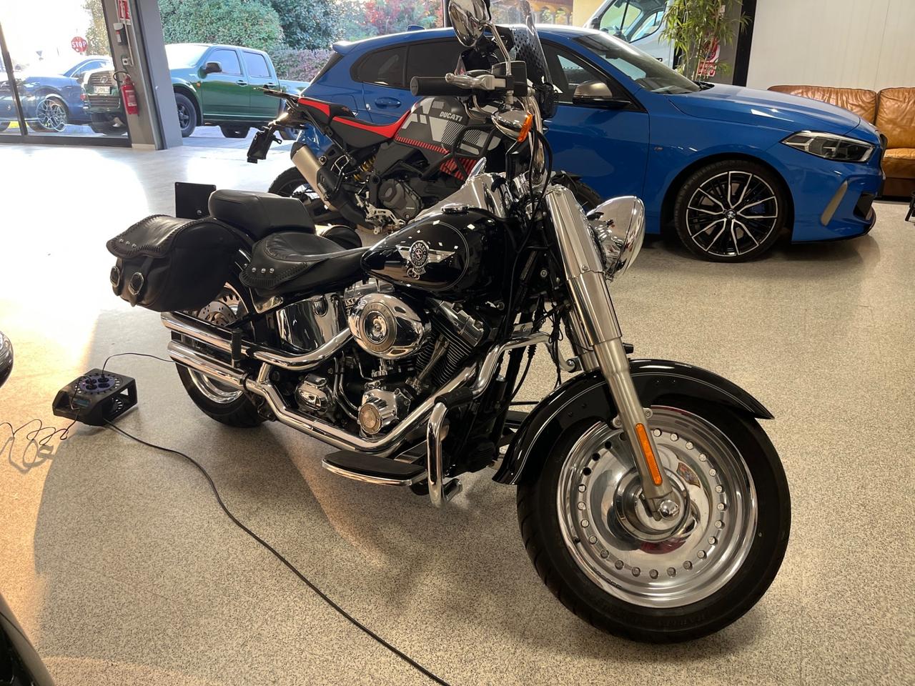 Harley-davidson Fat Boy 1.584 96 FLSTF Black