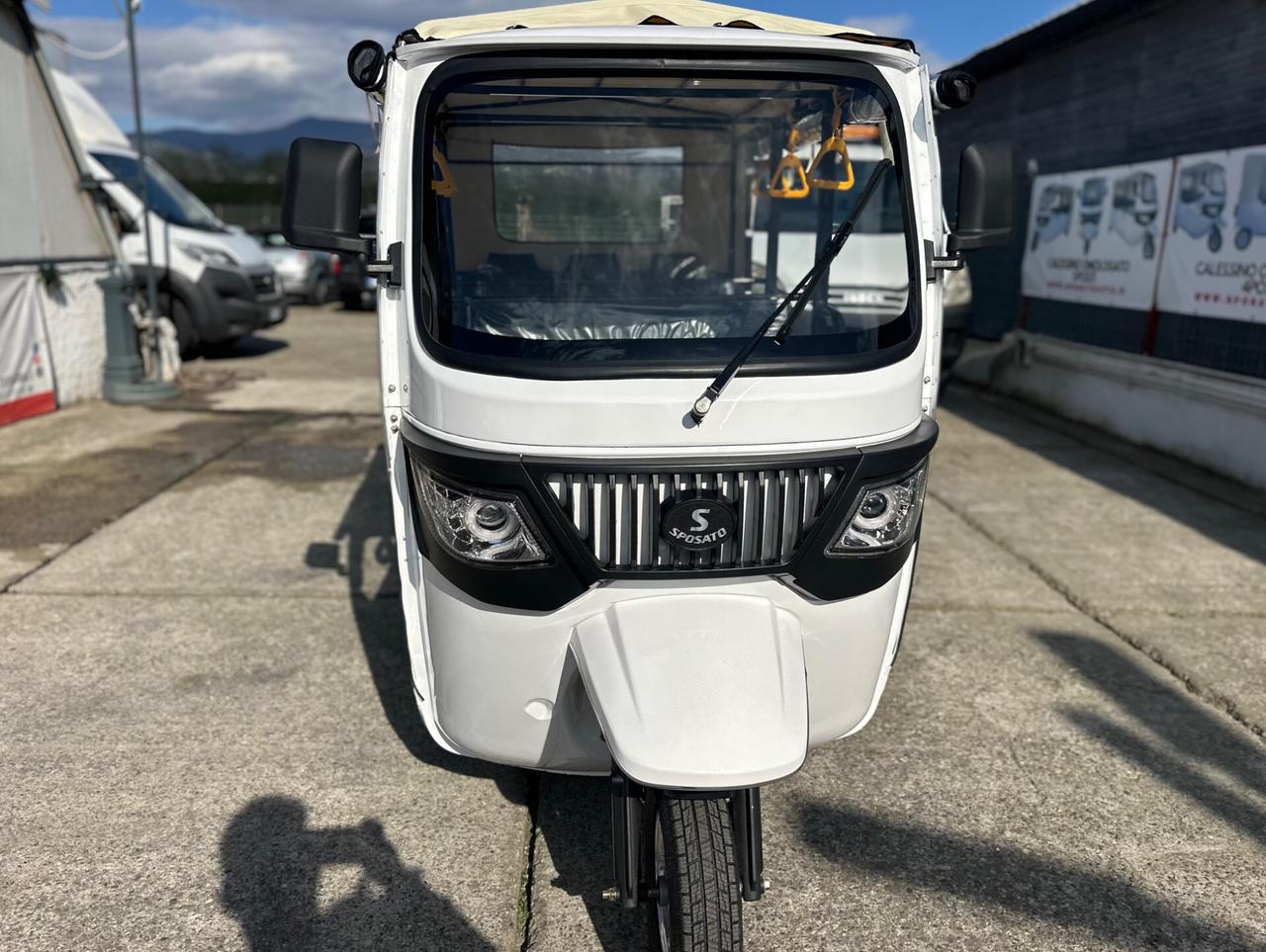 Altro Altro Nuova Ape CALESSINO ELETTRICO MODELLO ITALY 5 posti