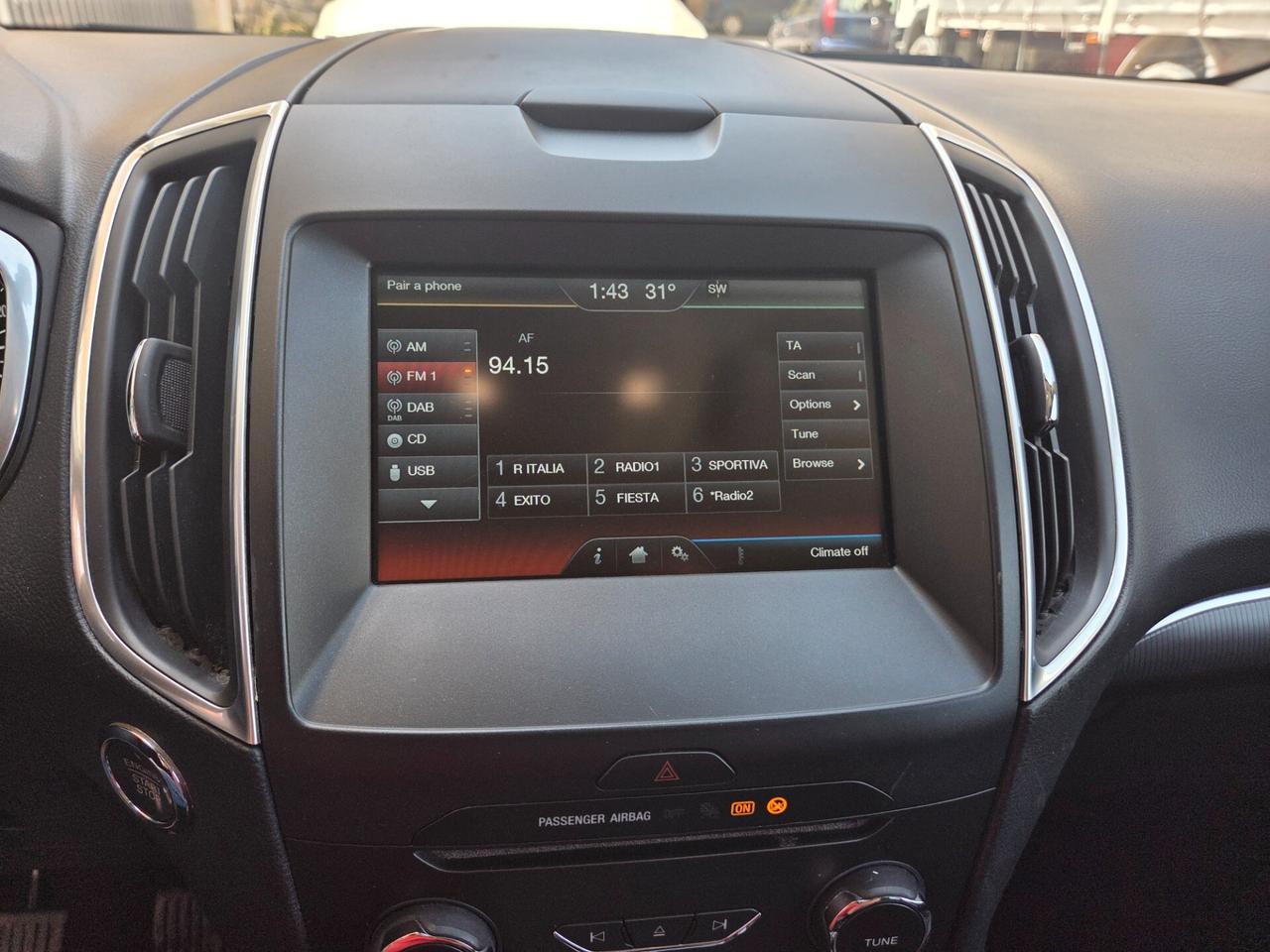 FORD S MAX 7 POSTI NAVI 2.0 TDCI 150 CV KM CERTIF