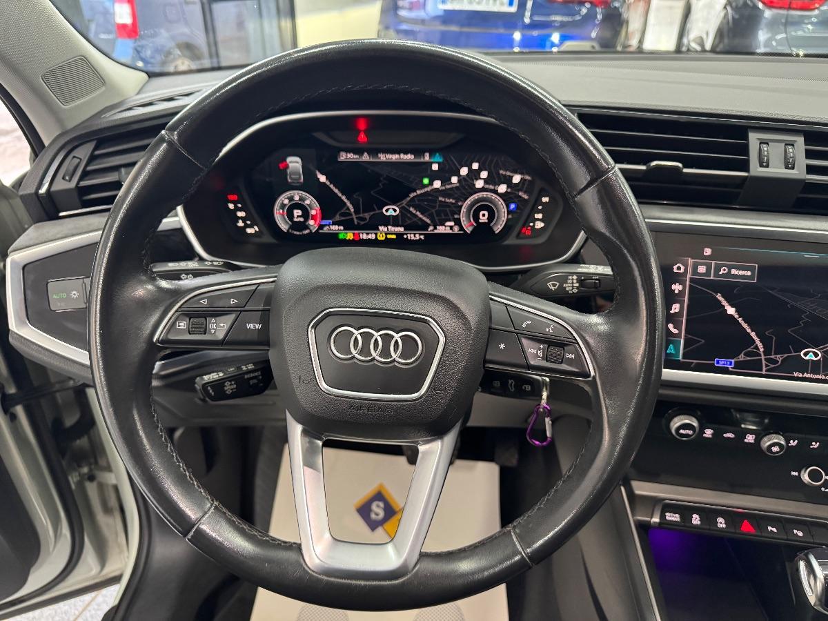 AUDI Q3 Sportback 35 TDI S tronic S-Line TETTO/ UNICO PROP/ LUCI AMBIENT/ MATRIX