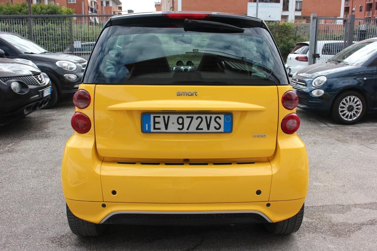 smart forTwo 1.0 mhd Pulse 71cv SERVOSTERZO MIX PELLE GARANZIA 12 MESI KM REALI CERTIFICATI