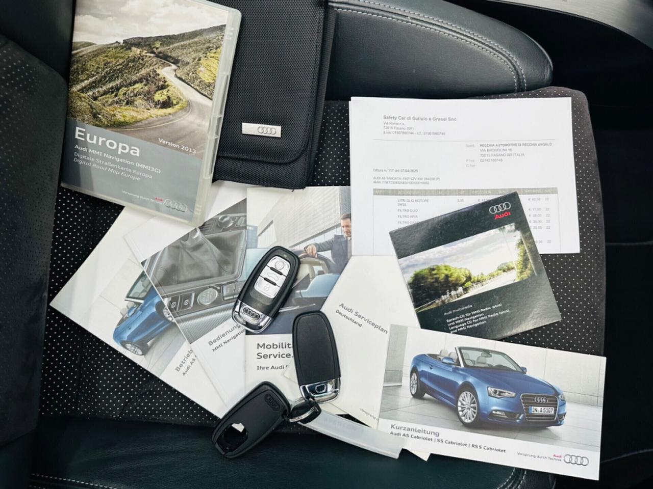Audi A5 Cabrio SLINE 2.0 TDI 177 CV automatica