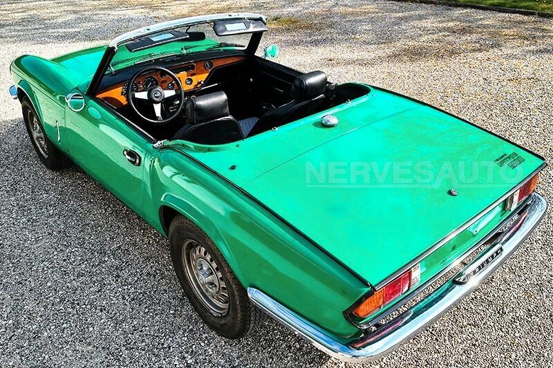 Triumph Spitfire 1978 1500 – Verde Iscritta Storica CRS