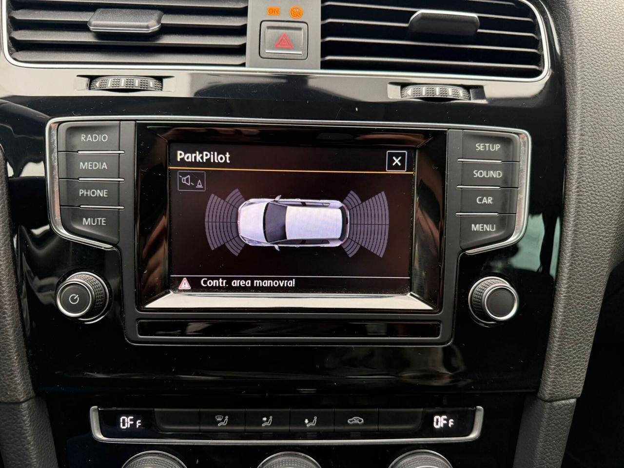 VOLKSWAGEN GOLF VII 1,6 TDI 105 CV DSG HIGHLINE 5P