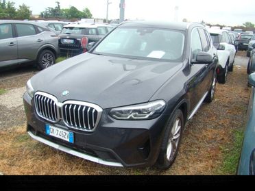 BMW X3 20D 190CV STEPTRONIC 48V X-DRIVE BUSINESS ADVANTEGE ( FARI LED - PELLE - CLIMA TRIZONA - NAVI - PARK ASSISTANT - TELECAMERA POST. - CERCHI 18 )