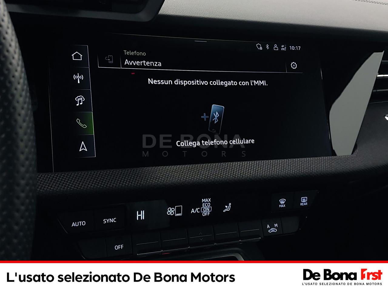 Audi A3 sportback 2.0 tdi s line edition 150cv s-tronic