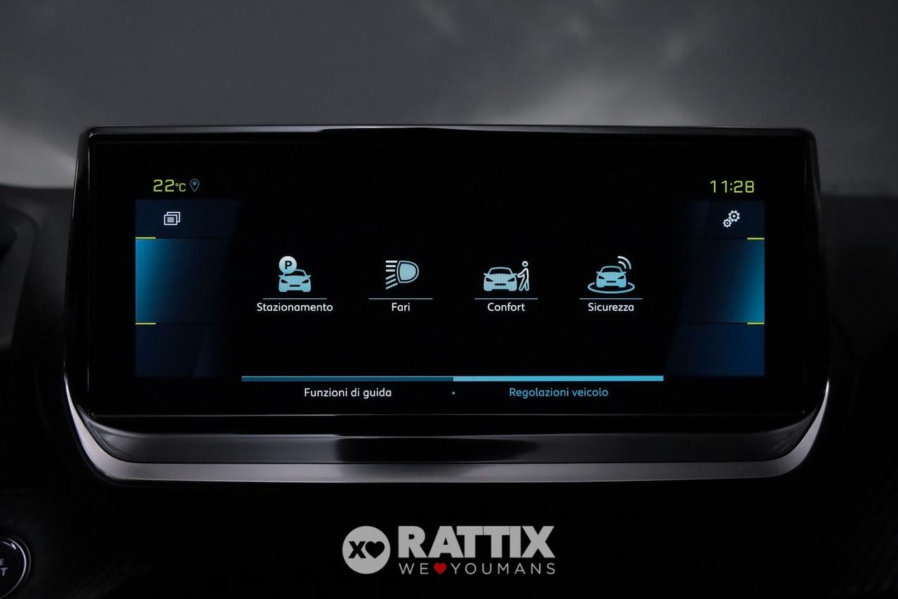 Peugeot e-208 motore elettrico 100kW Allure Pack