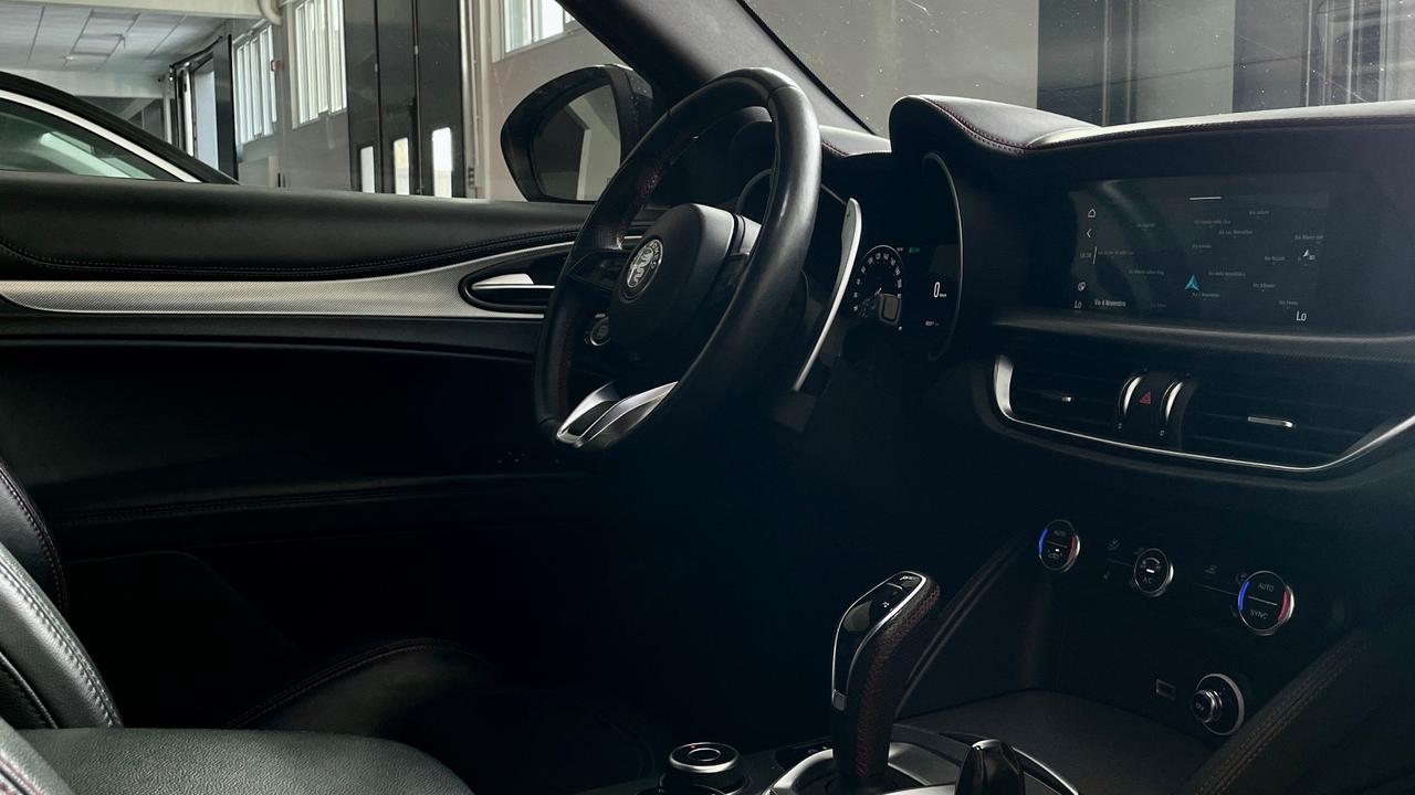ALFA ROMEO STELVIO 2.2 COMPETIZIONE Q4 TURBODIESEL 210CV - VOLANTE E SEDILI IN PELLE RISCALDABILI, FULL LED