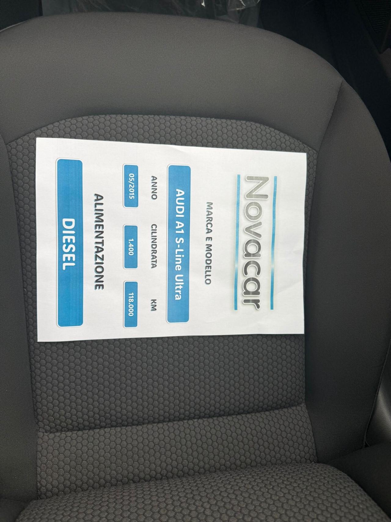 AUDI A1 SPORTBACK 1,4 TDI 90 CV S-LINE 5P