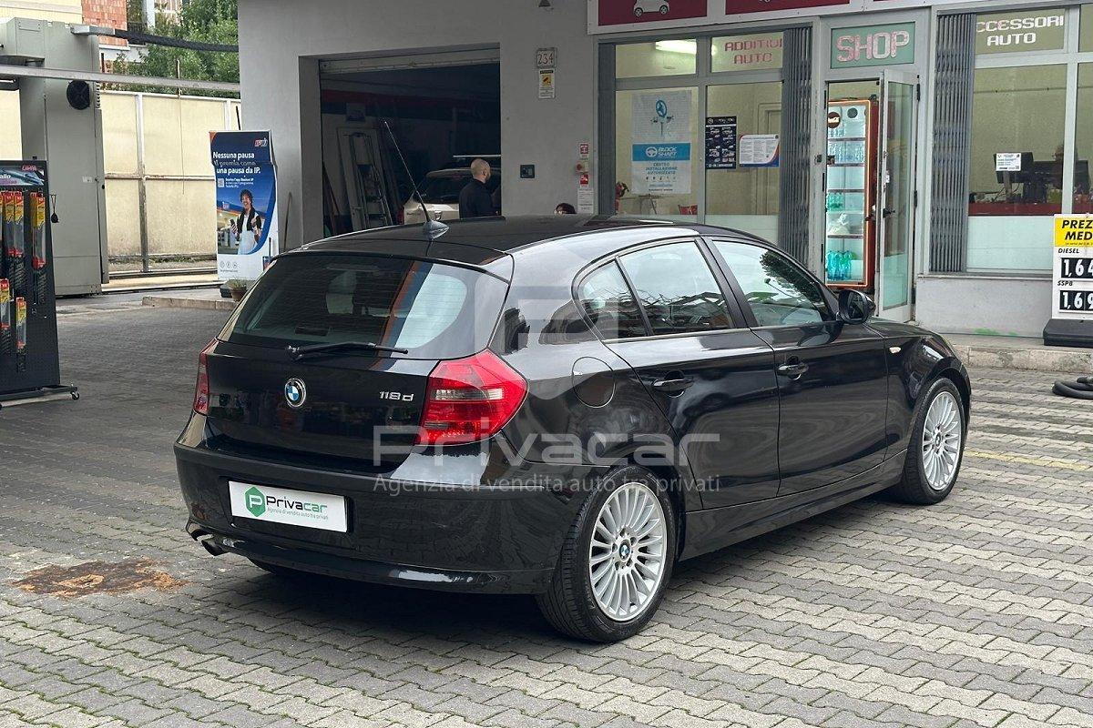 BMW 118d 2.0 143CV cat 5 porte Eletta DPF