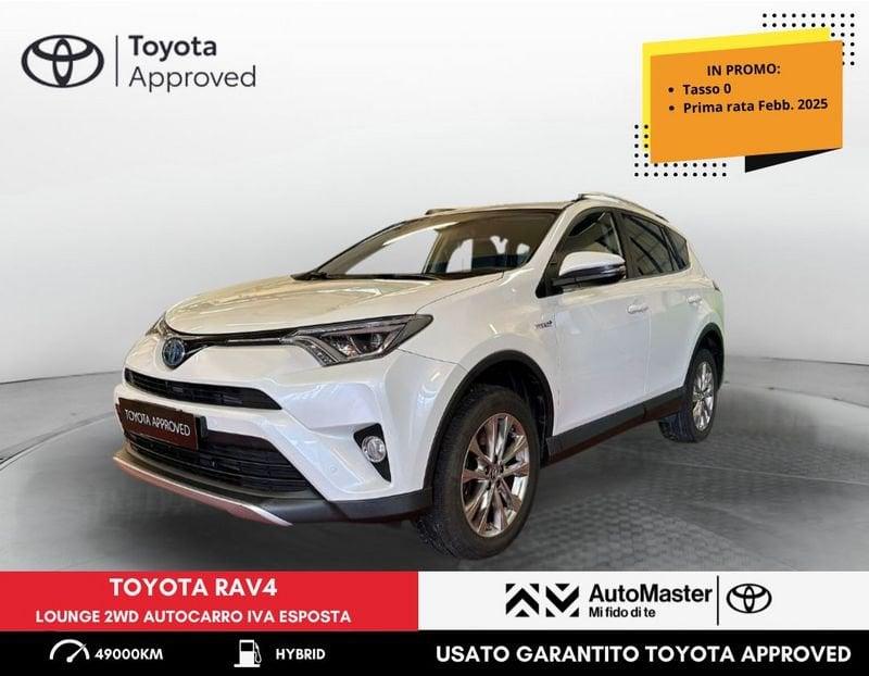 Toyota RAV4 2.5 Hybrid 2WD Lounge