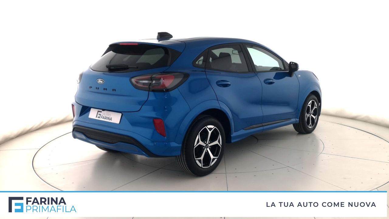 FORD Puma ST-Line 1.0 EcoBoost Hybrid 125CVTrasmissione manuale a 6 rapporti Trazione anteriore