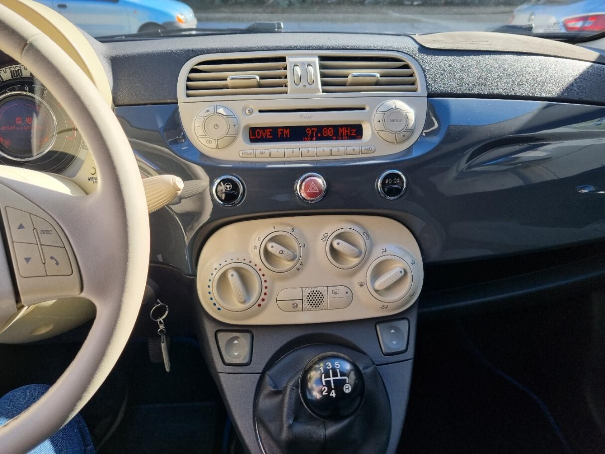 Fiat 500 1.2 Lounge TETTO/CERCHI/FULL neo patentati