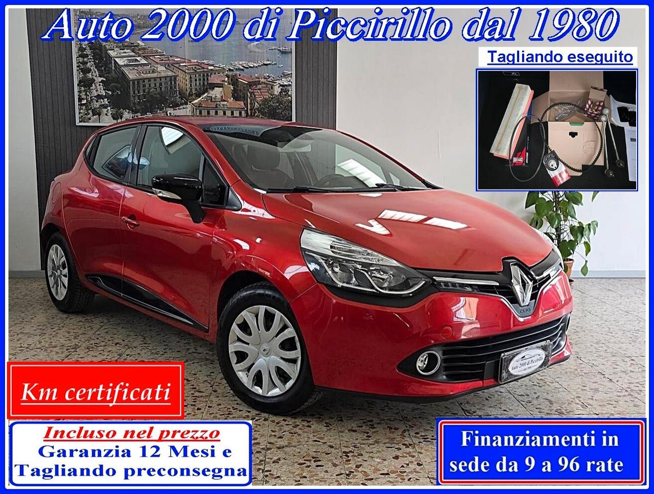 Renault Clio 1.2 Tagliando completo eseguito Garanzia