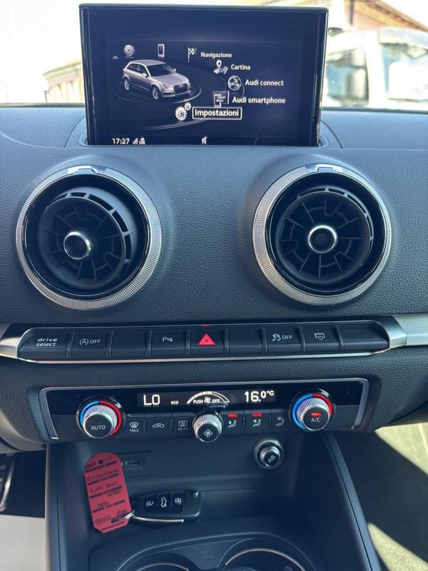 Audi A3 Sportback 35 2.0 tdi 150 s-line cv s-tronic FULL LED-19"