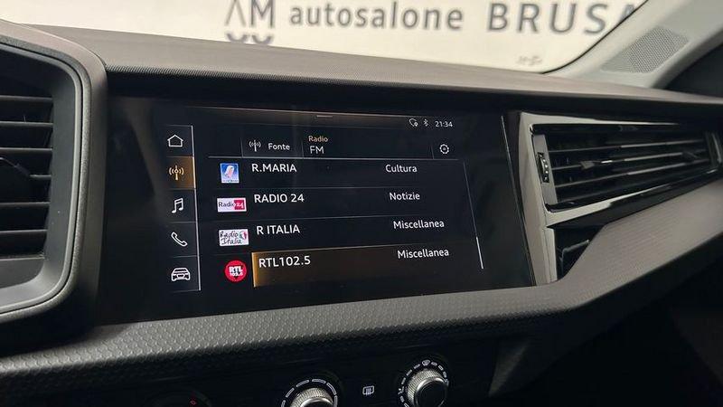 Audi A1 SPB 25 TFSI S tronic UFFICIALE AUDI *PZO REALE*