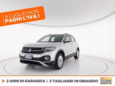 VOLKSWAGEN T-cross 1.0 tsi style 95cv del 2022