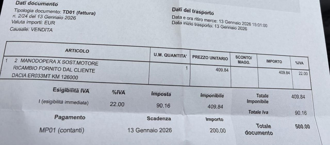 Dacia Dokker 1.5 diesel 2013 126.000km