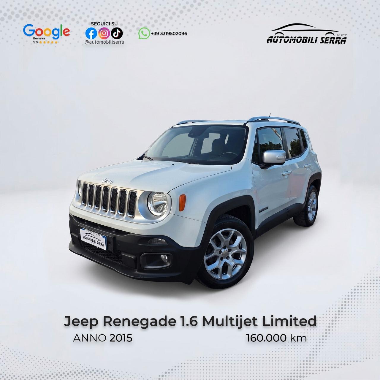 Jeep Renegade 1.6 Mjt 120 CV Limited