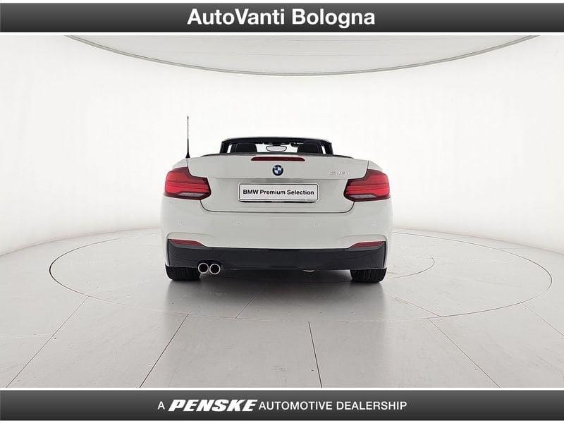 BMW Serie 2 218i Cabrio Msport auto