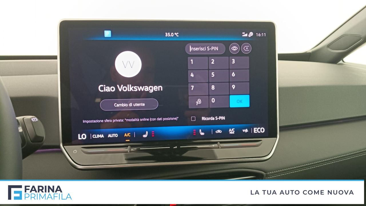 VOLKSWAGEN ID.3 2023 - ID.3 59 kWh Pro Edition Plus 204cv