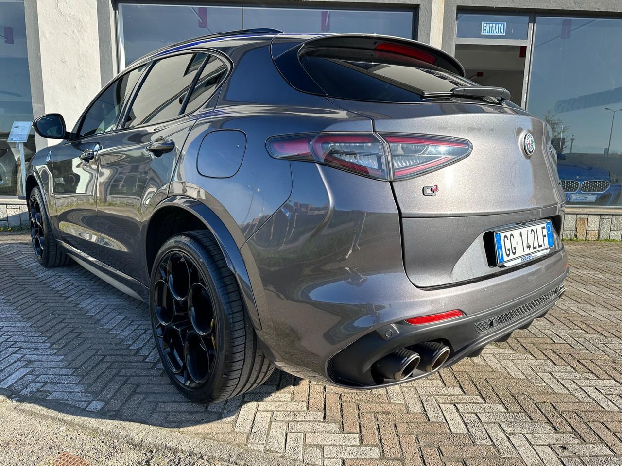 Alfa Romeo Stelvio 2.9 Bi-Turbo V6 510 CV AT8 QUADRIFOGLIO VERDE TETTO + AKRAPOVIC