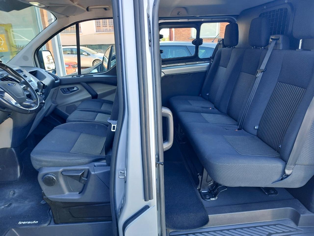Ford CUSTOM AUTOCARRO 6 POSTI GANCIO TRAINO EURO 6B