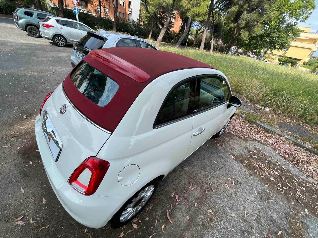 Fiat 500 C 500C CABRIO NEOPATENTATI 1.2 Lounge BLOCK SHAFT