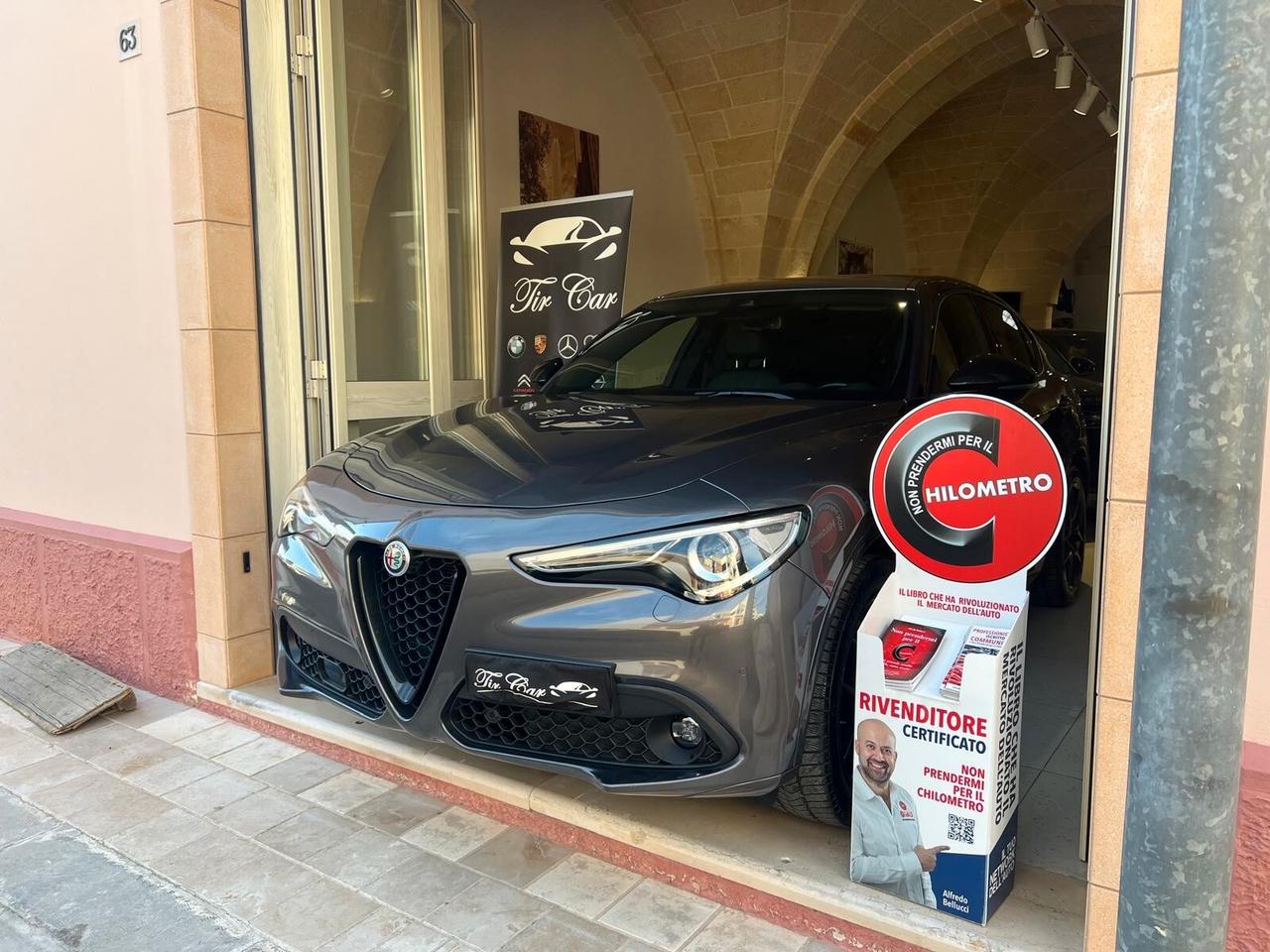 ALFA ROMEO STELVIO VELOCE 2.2 210CV Q4 PELLE NAVI CAM ANNO 2021