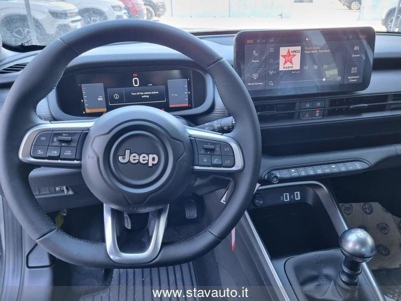 Jeep Avenger 1.2 Turbo Altitude 100 cv Nero Vulcano